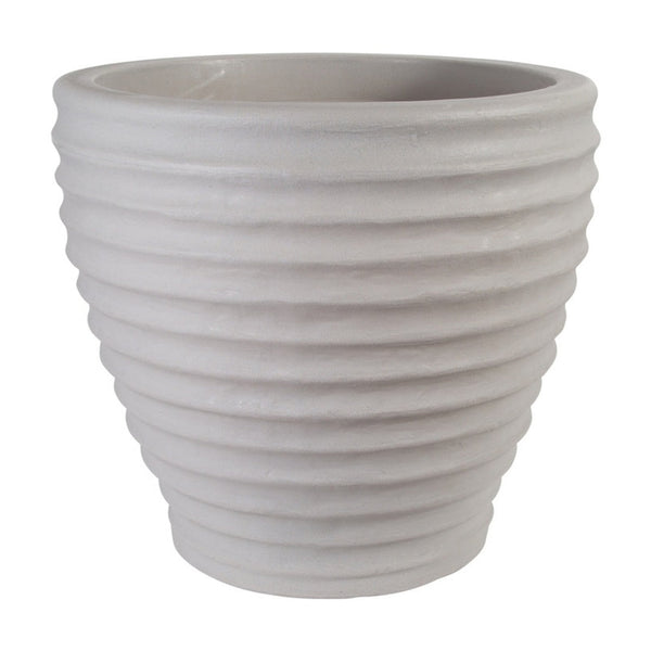 Strata Moroccan planter in stone 43cm