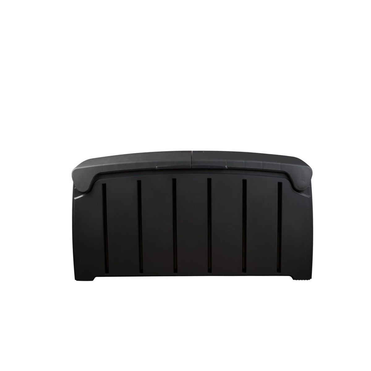 Strata 322L black outdoor garden storage box, view 2