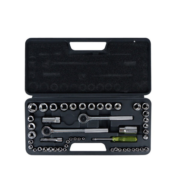 Streetwize 52 piece carbon steel socket set
