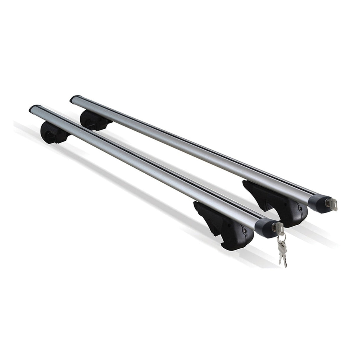 Streetwize aluminium locking roof bars with keys