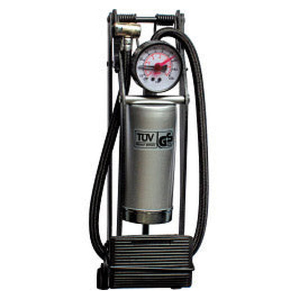 Streetwize deluxe single barrel foot pump