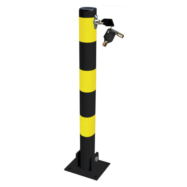 Streetwize folding parking post round tube