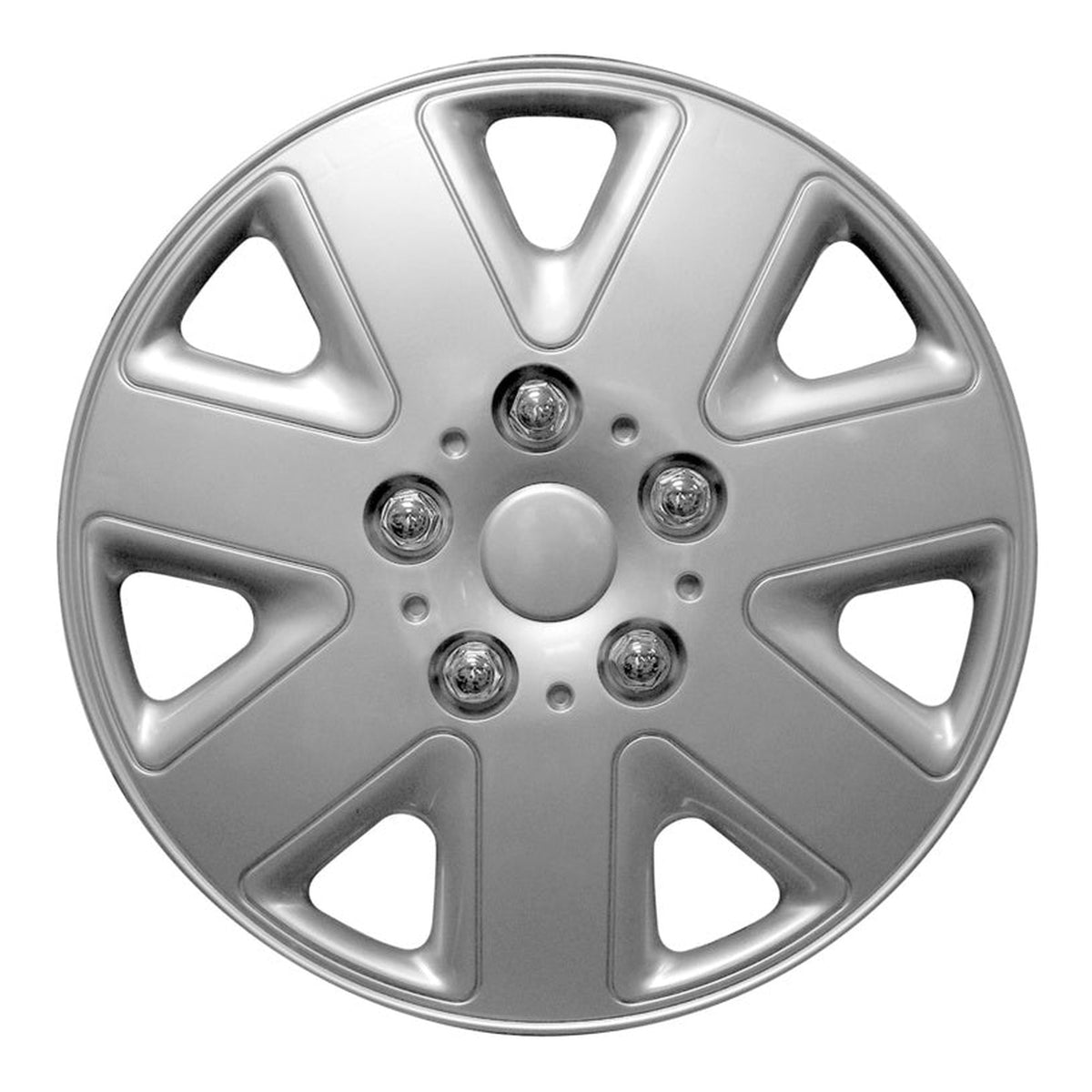 Streetwize Hurricane 14 inch silver wheel covers set of 4