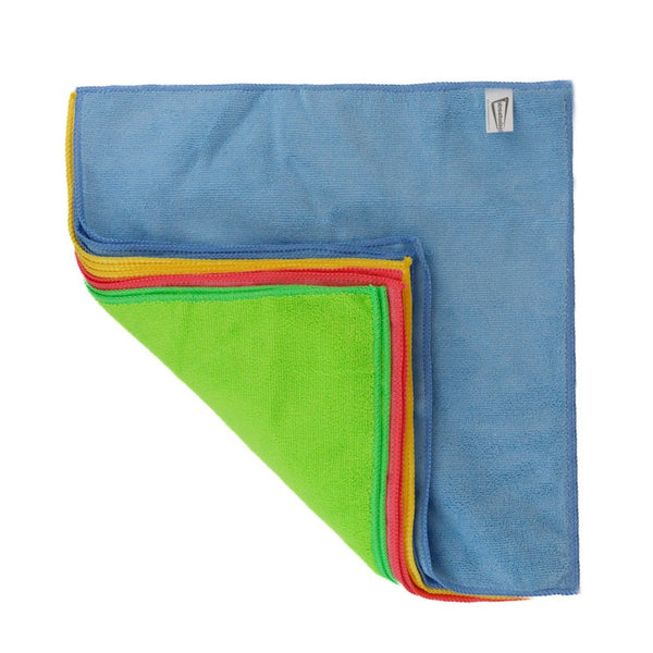 Pack of 10 Streetwize microfibre cleaning cloths