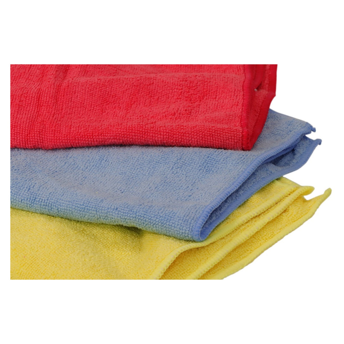 Pack of six Streetwize microfibre cleaning towels, view 2