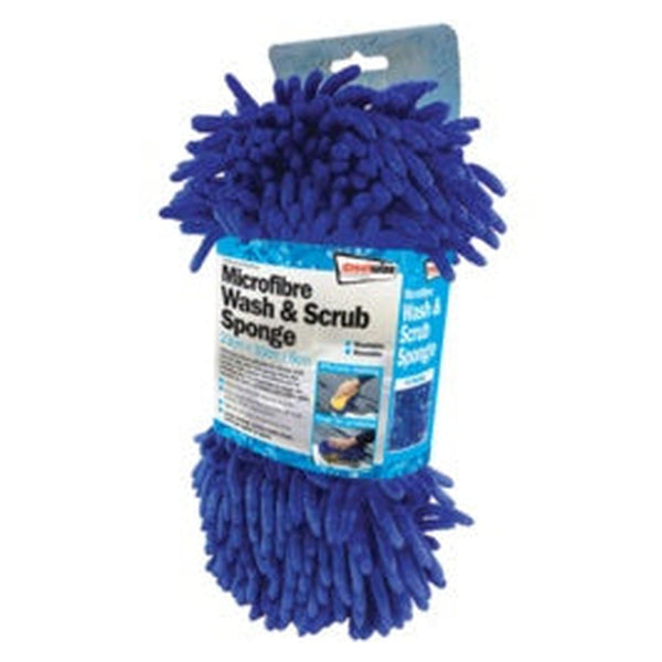 Pack of 6 Streetwize microfibre wash and scrub sponges
