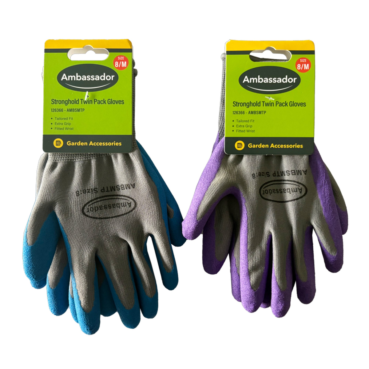 Stronghold Twin Pack Gloves - 8/M, view 2