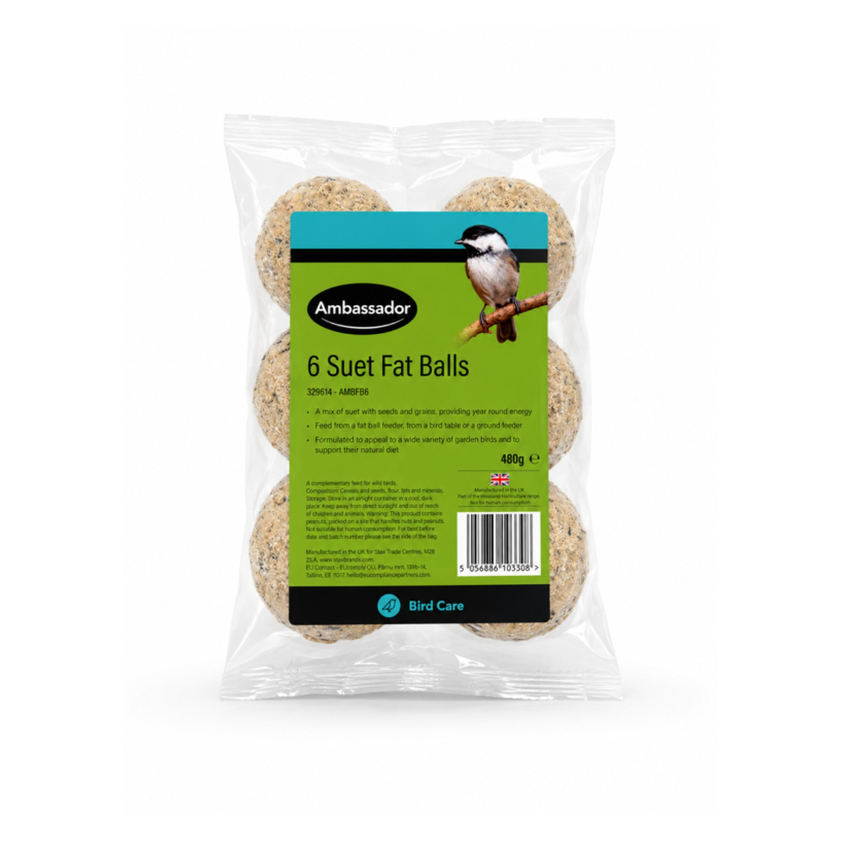 Suet Fat Balls - 6 Pack