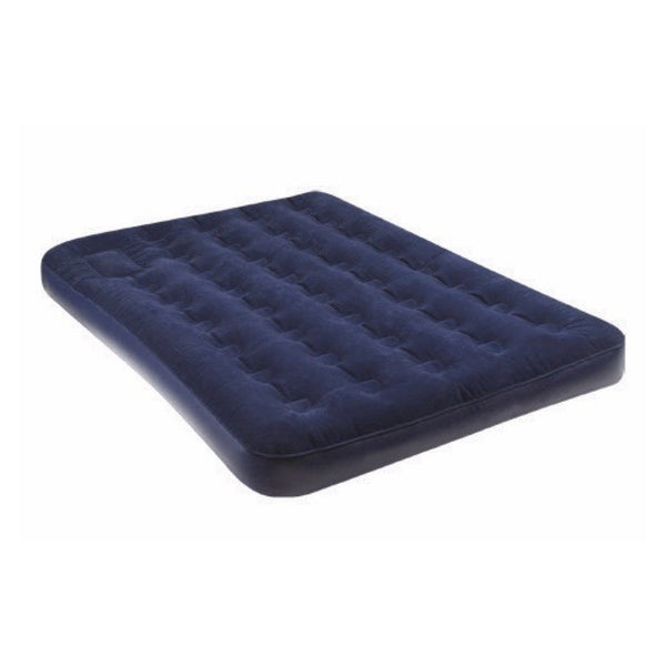 Summit flocked double airbed 191 x 137 x 22cm