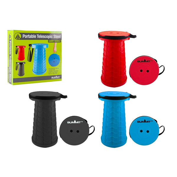 Summit telescopic stool with carry handle