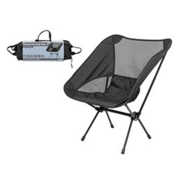 Summit ultralight packaway chair in slate grey