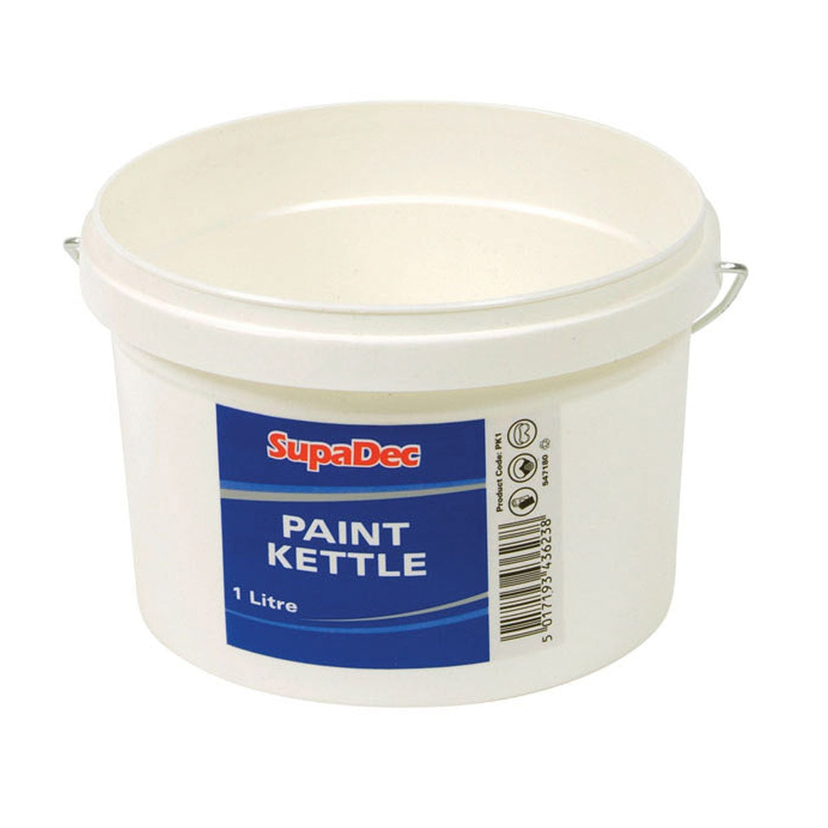 SupaDec 1 litre plastic paint kettle
