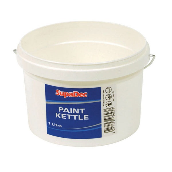 SupaDec 1 litre plastic paint kettle