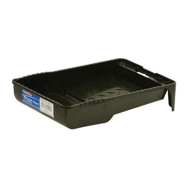 SupaDec 4 inch black plastic paint tray