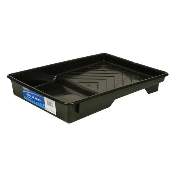 SupaDec 9 inch black plastic paint tray