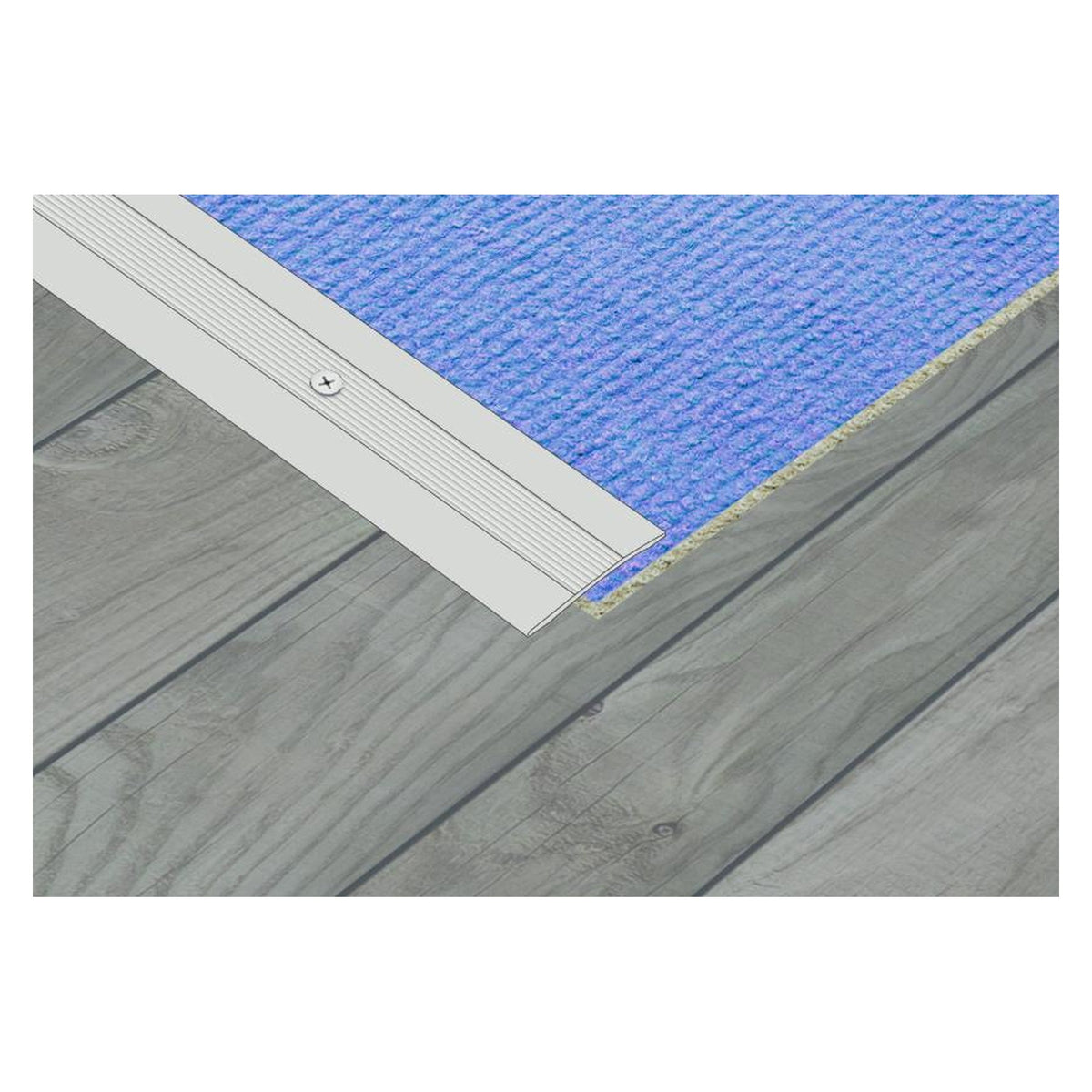 SupaDec 900mm aluminium contract coverstrip
