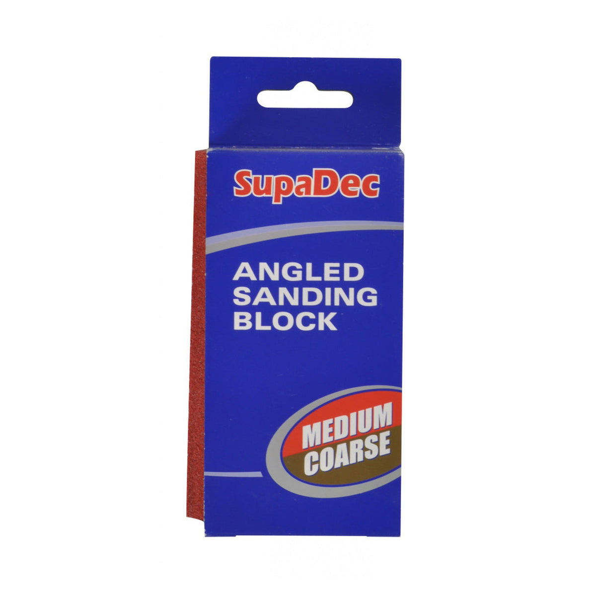 SupaDec angled sanding block Medium/Coarse