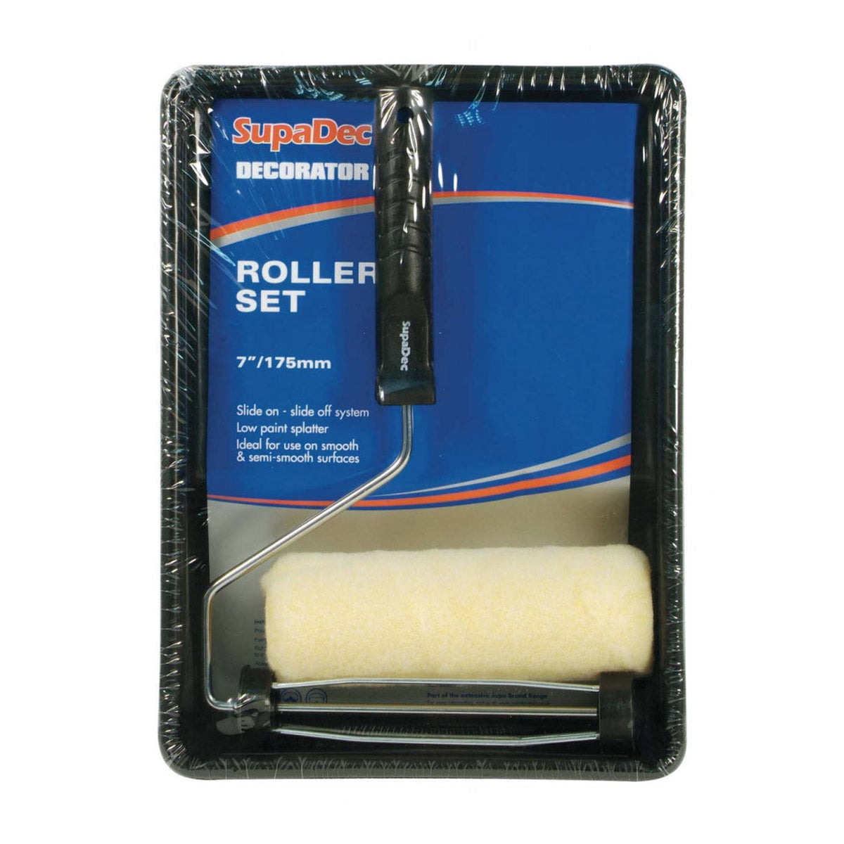 SupaDec 7 inch cage frame roller and tray set