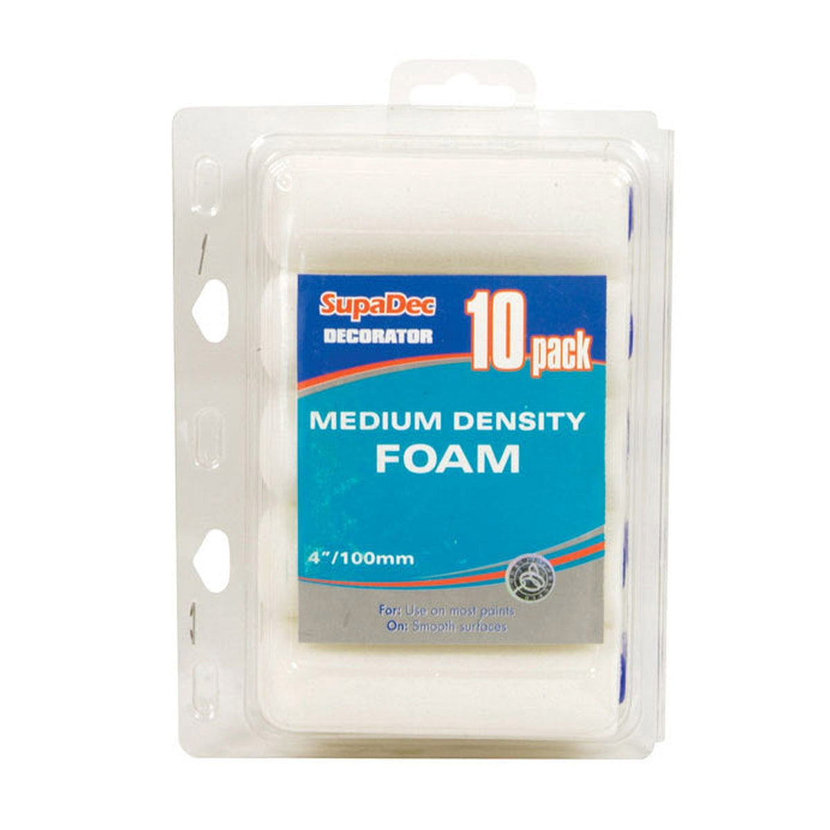 SupaDec foam mini roller refills, pack of 10