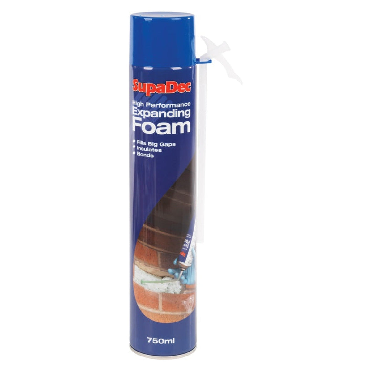 SupaDec 750ml high performance expanding foam can