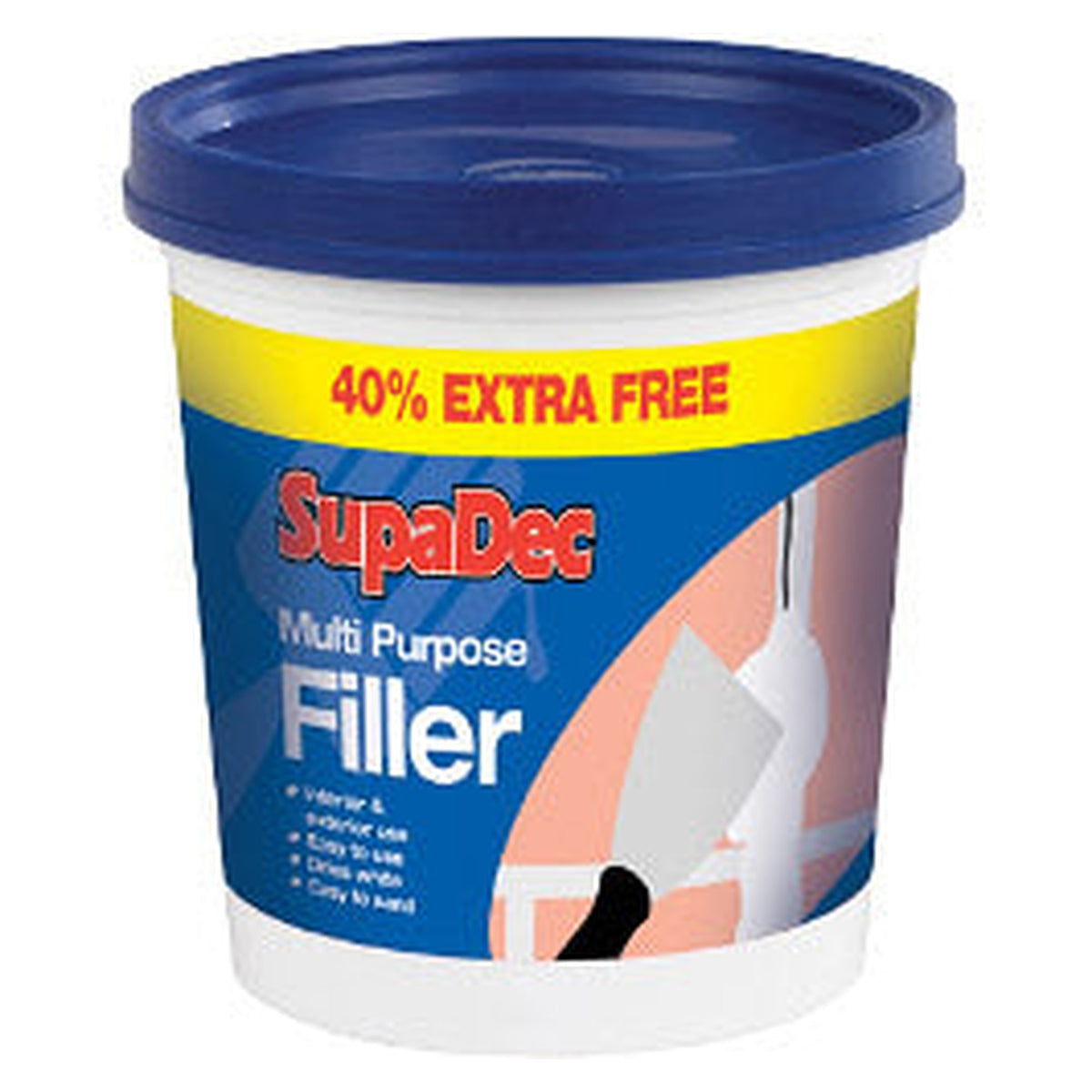 SupaDec Multi Purpose Ready Mixed Filler 1kg