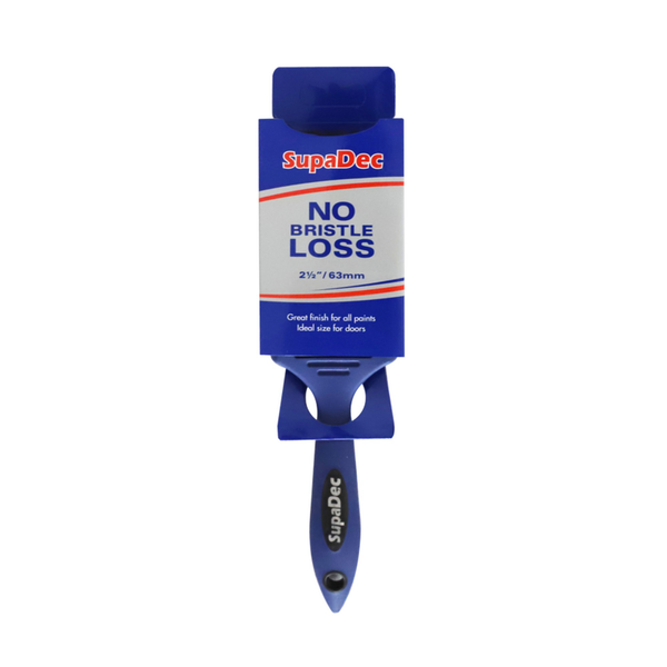 SupaDec 2.5 inch no bristle loss paint brush