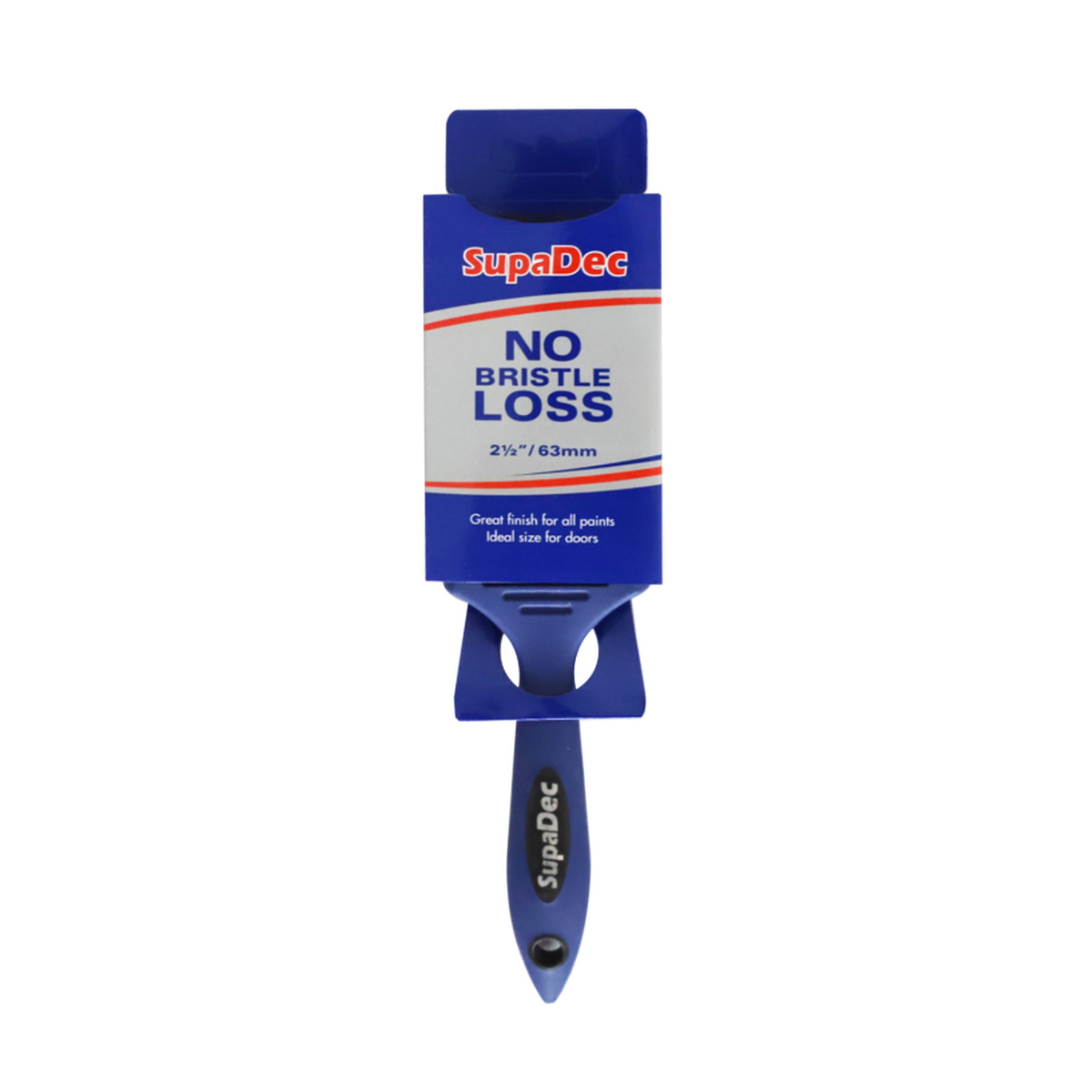 SupaDec 2.5 inch no bristle loss paint brush