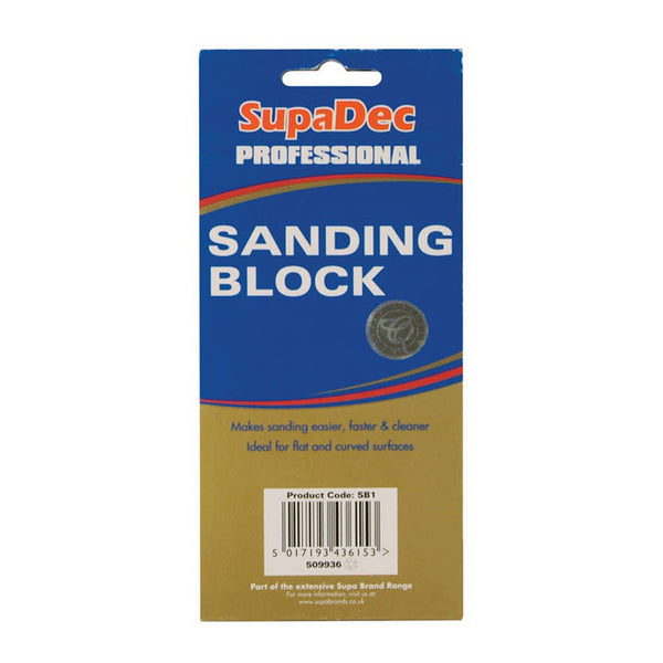 SupaDec Professional sanding block