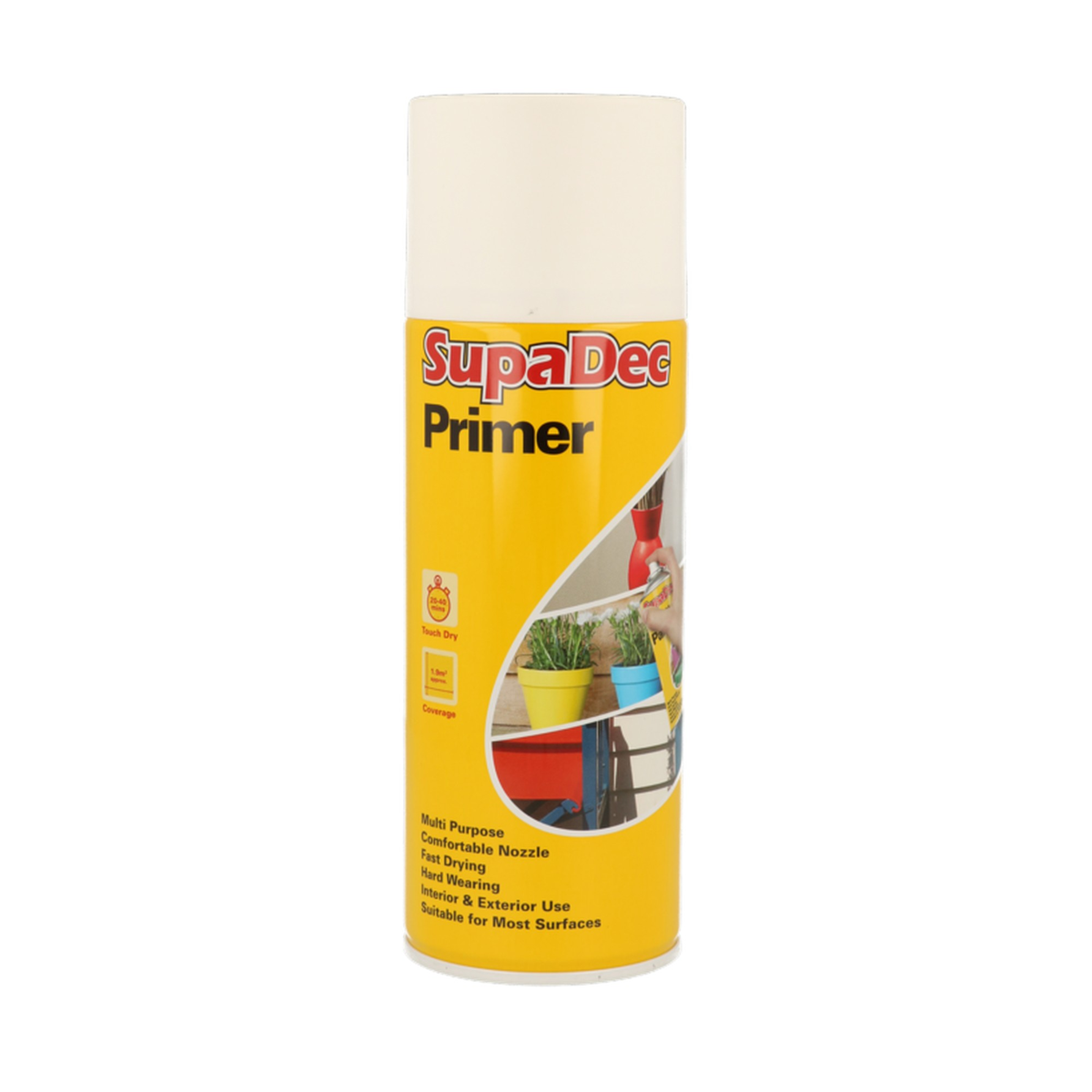 SupaDec white primer spray 400ml