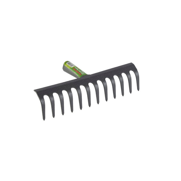 SupaGarden 12 tooth carbon steel garden rake head