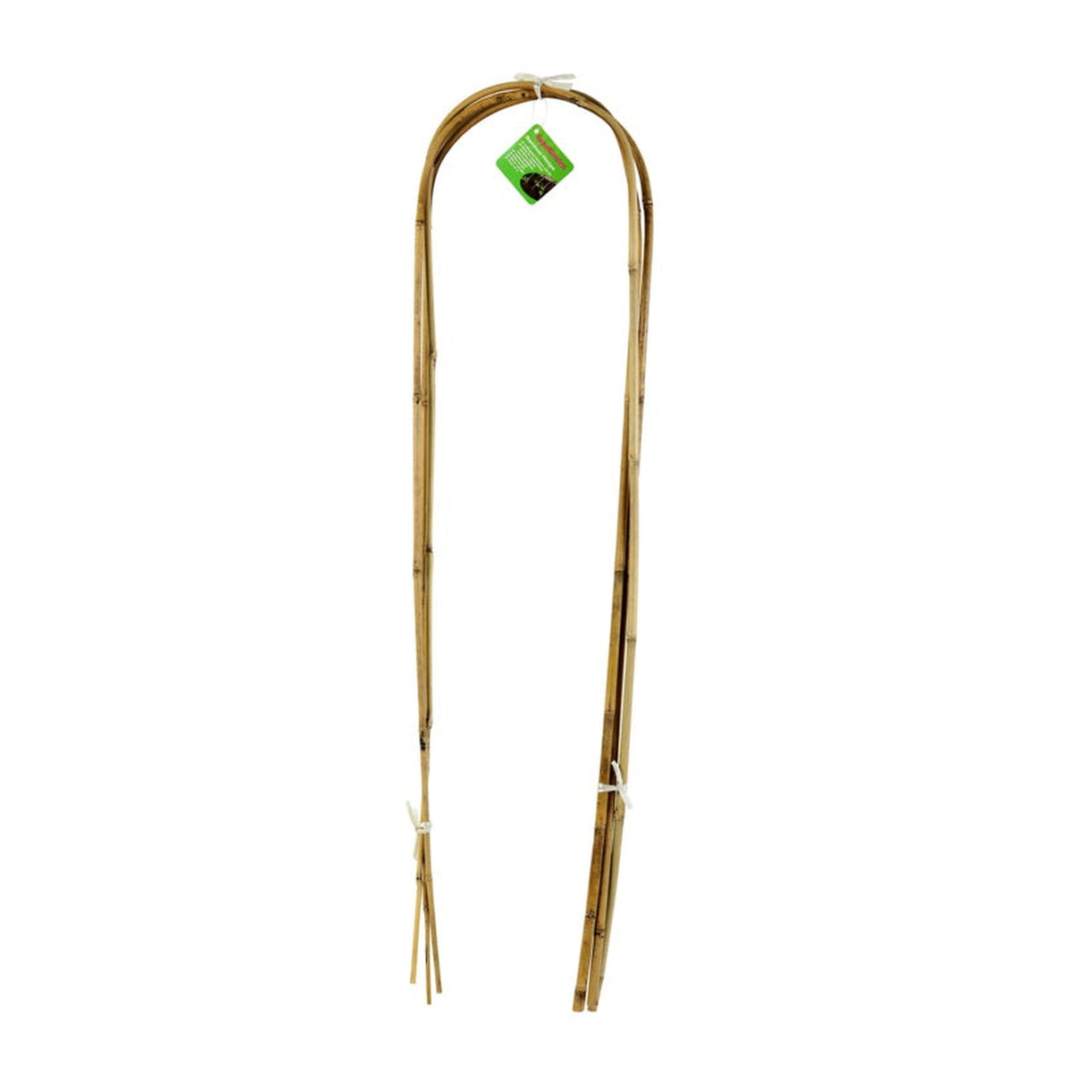 Pack of 3 SupaGarden 90cm U shaped bamboo plant hoops, view 2