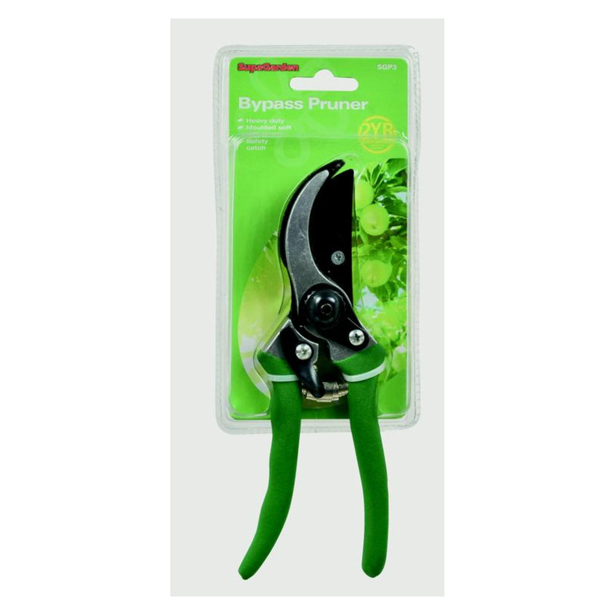 SupaGarden heavy duty bypass pruner with safety catch