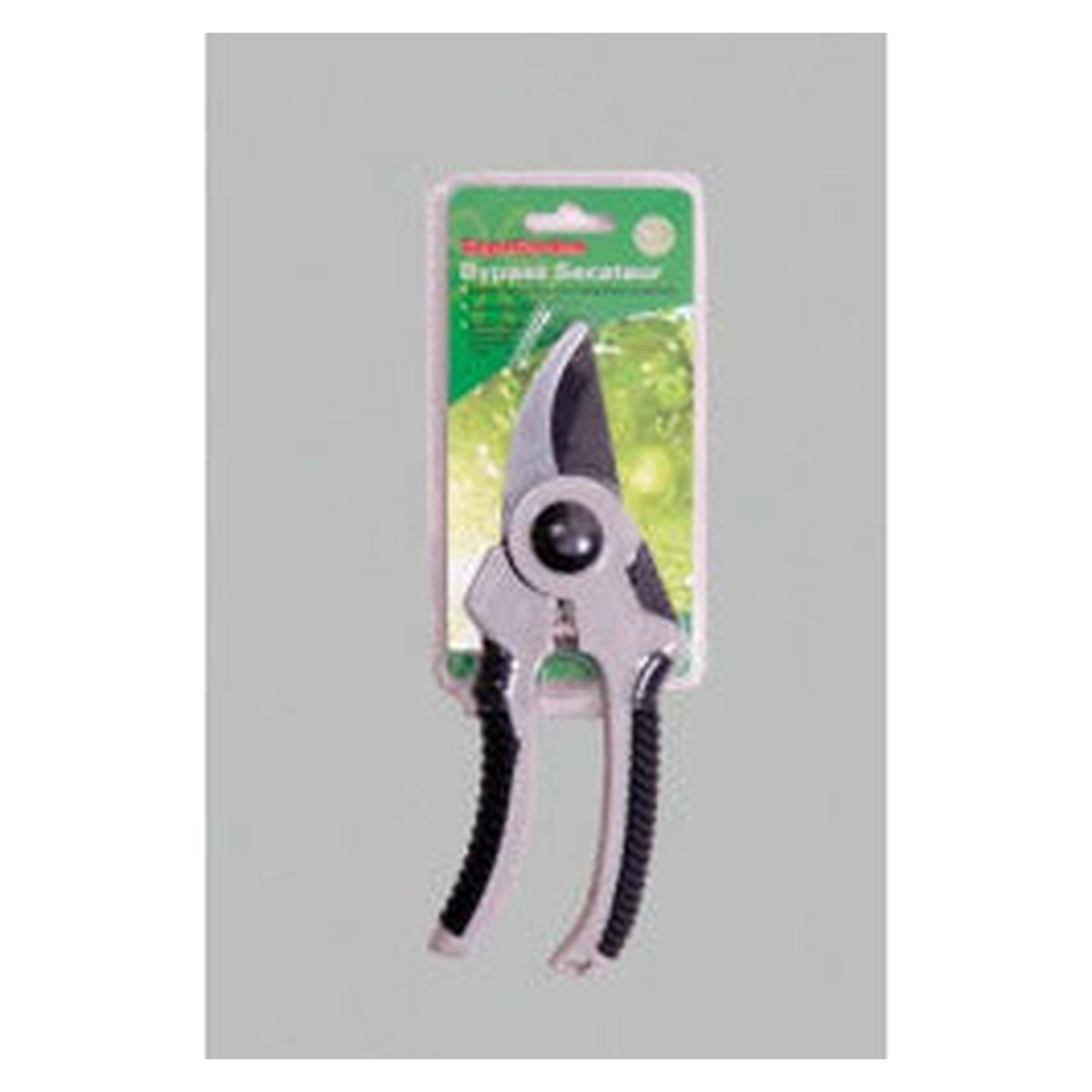 SupaGarden bypass secateurs with contoured grips and safety catch