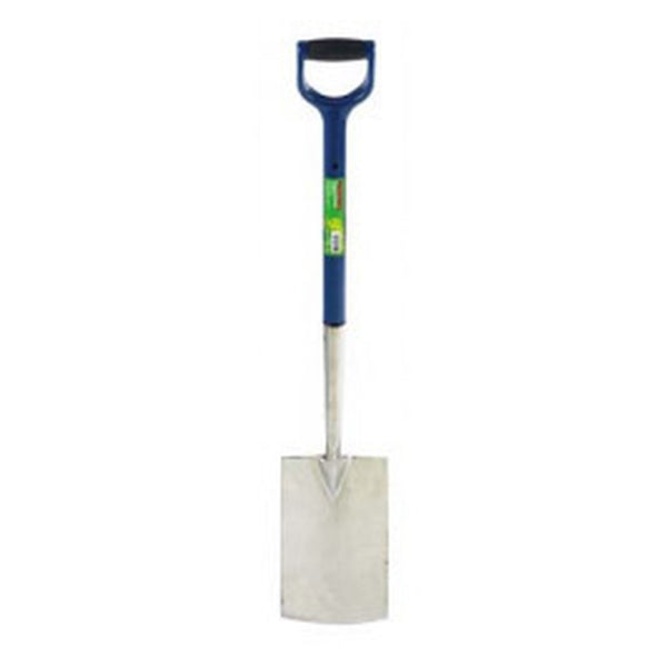 SupaGarden digging spade with mirror polished steel head