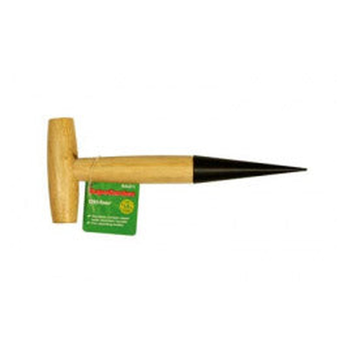 SupaGarden steel dibber with wooden handle
