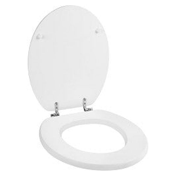 SupaHome deluxe white MDF toilet seat