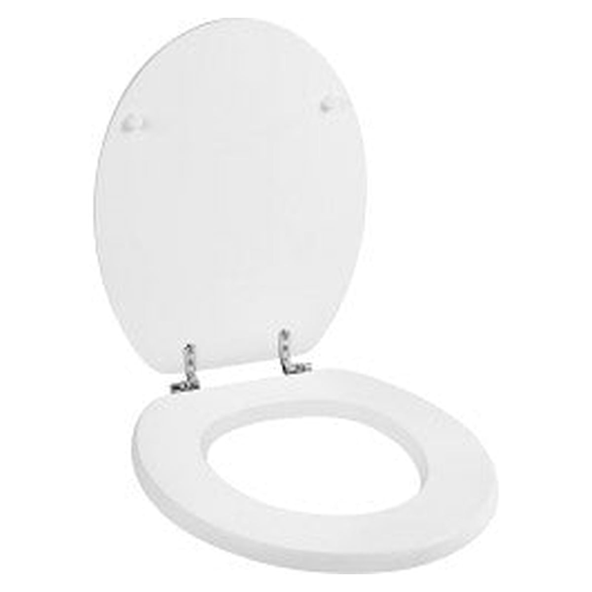 SupaHome deluxe white MDF toilet seat