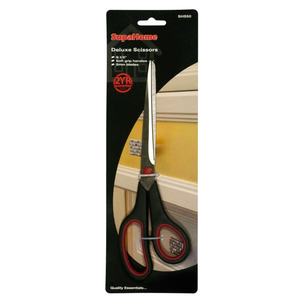 SupaHome deluxe 9 1/2 inch soft grip scissors