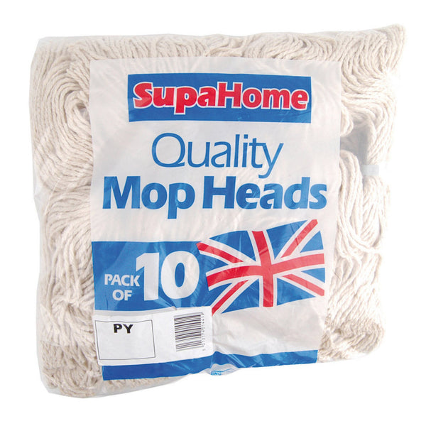 Pack of 10 SupaHome PY mop heads No.16
