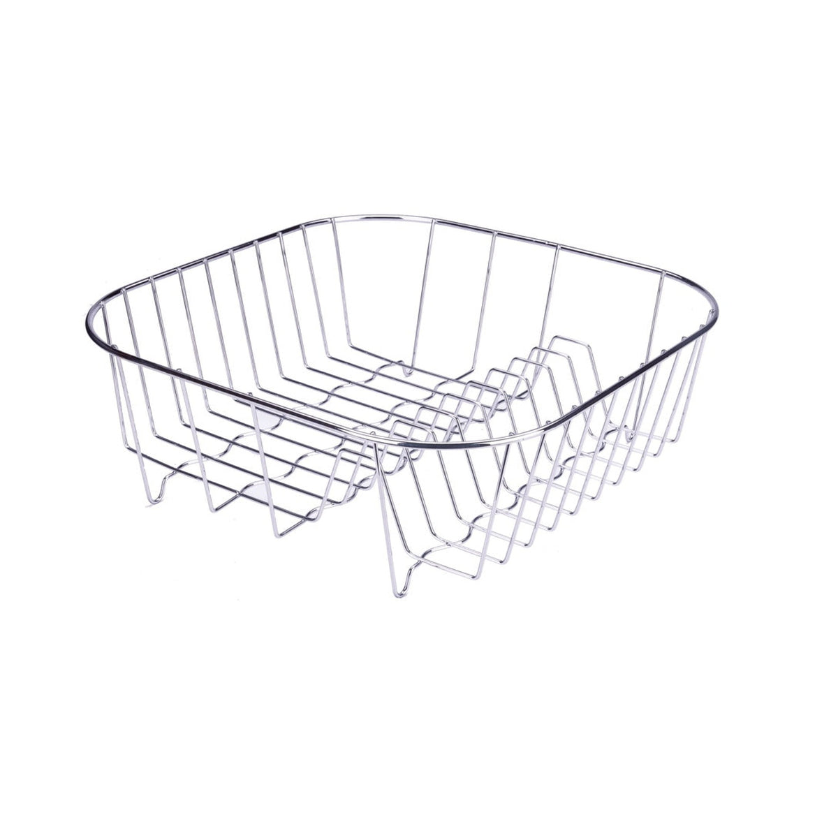 SupaHome steel dish drainer 43 x 31 x 9.5cm, view 2