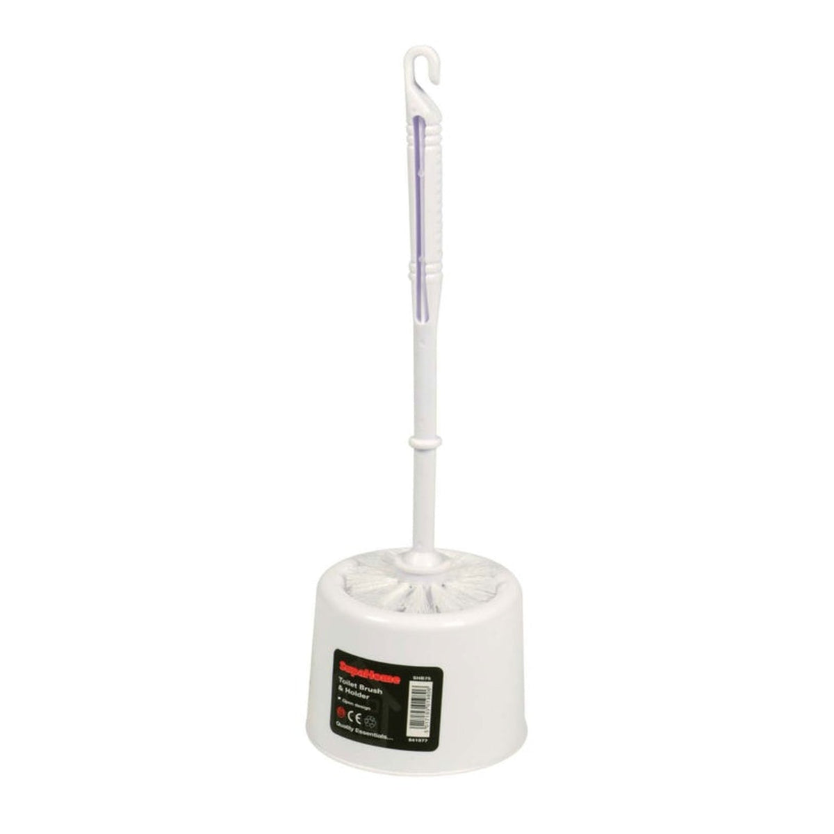 SupaHome toilet brush with open design holder