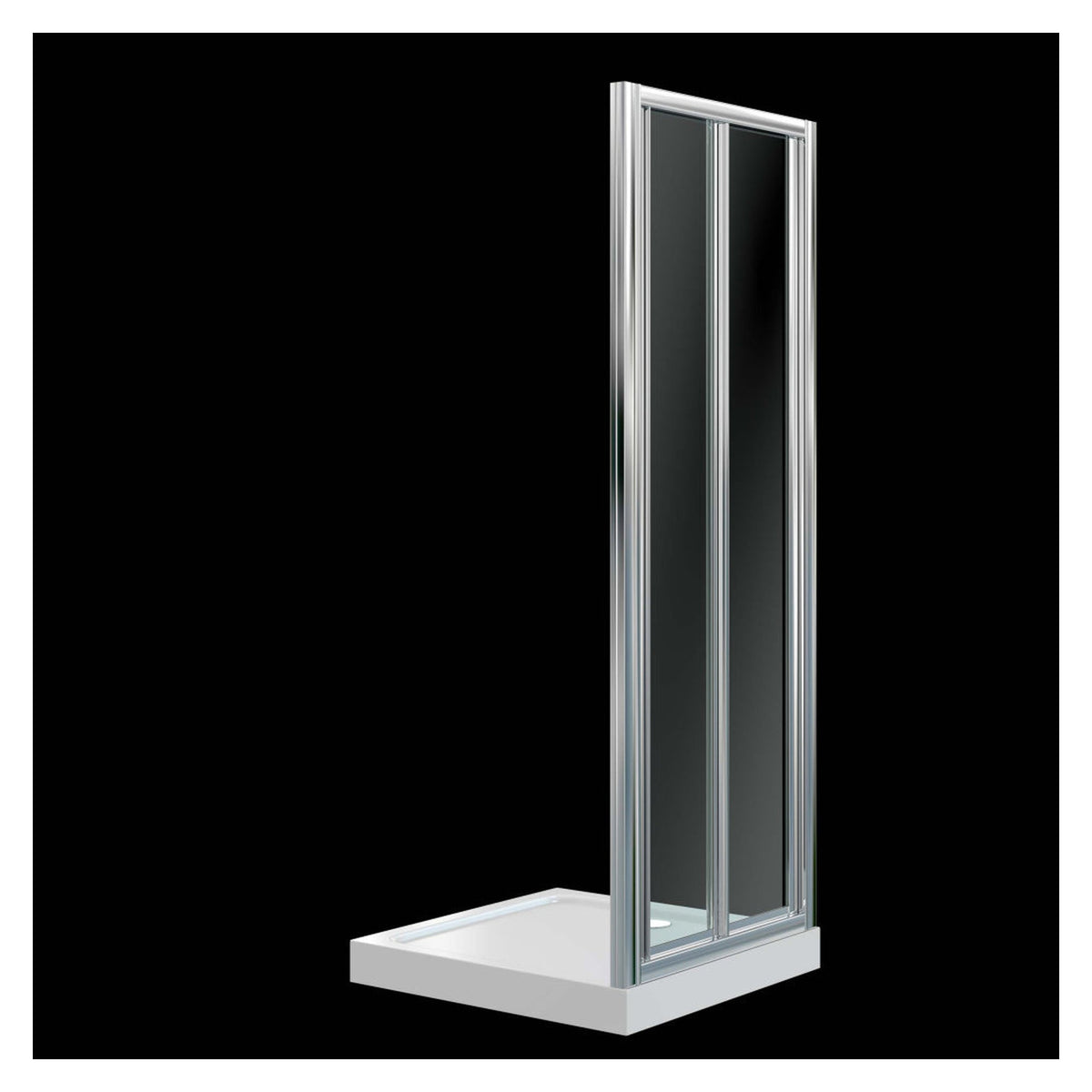 SupaPlumb bi-fold shower door 1850 x 800mm