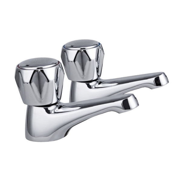 SupaPlumb Jura solid brass bath taps