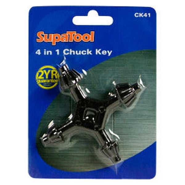 SupaTool 4 in 1 chuck key