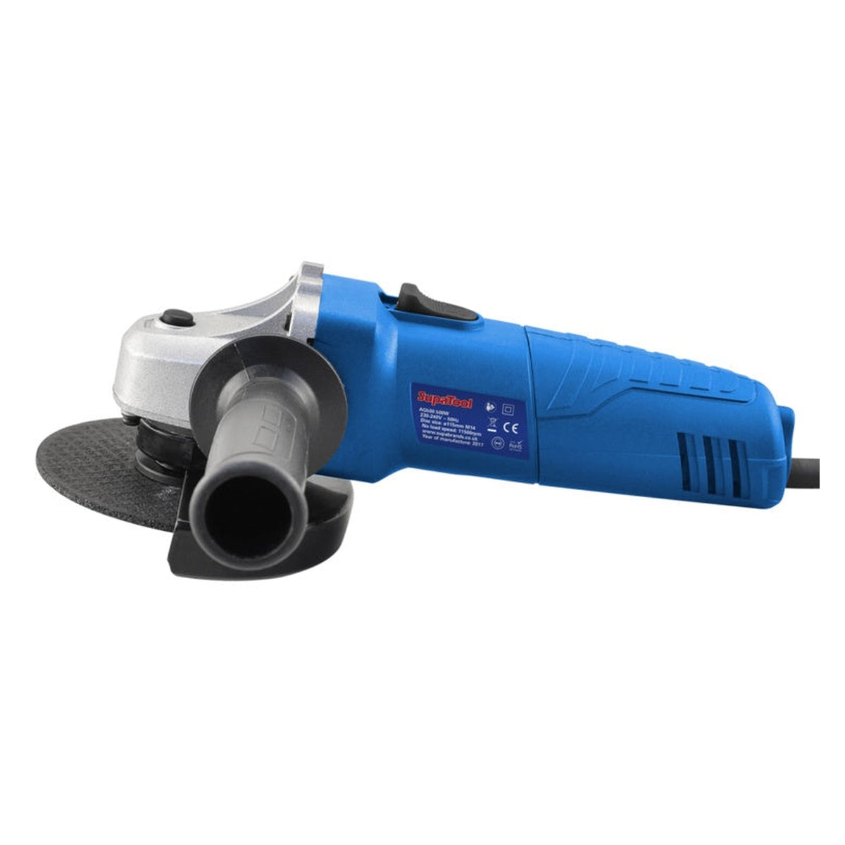 SupaTool 115mm 500W angle grinder, view 2