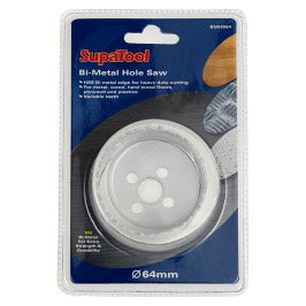 SupaTool 64mm bi-metal hole saw