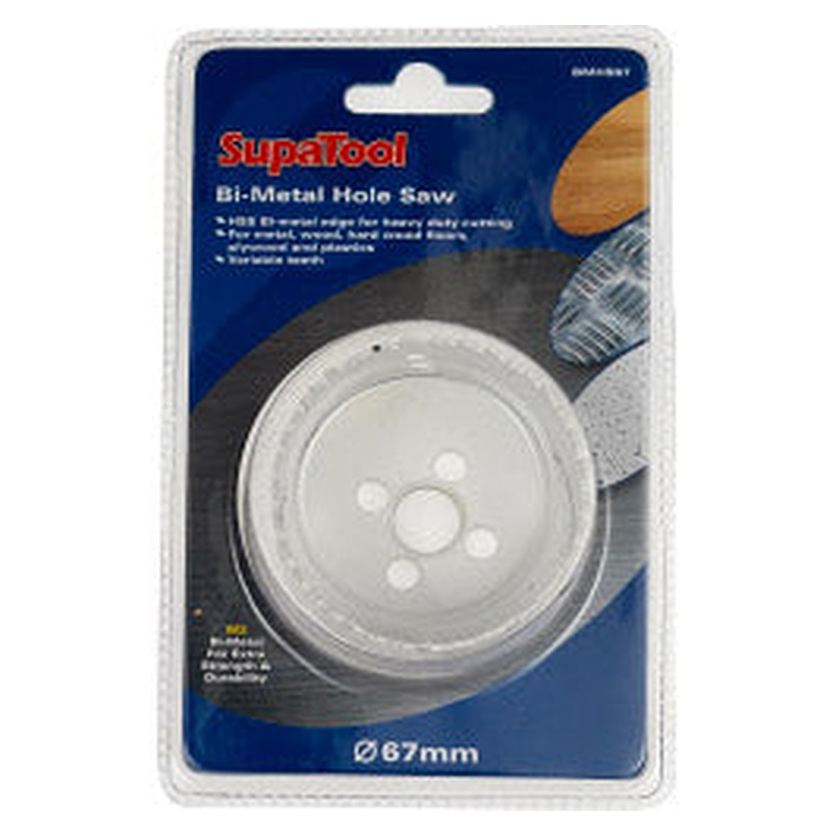 SupaTool 67mm bi-metal hole saw