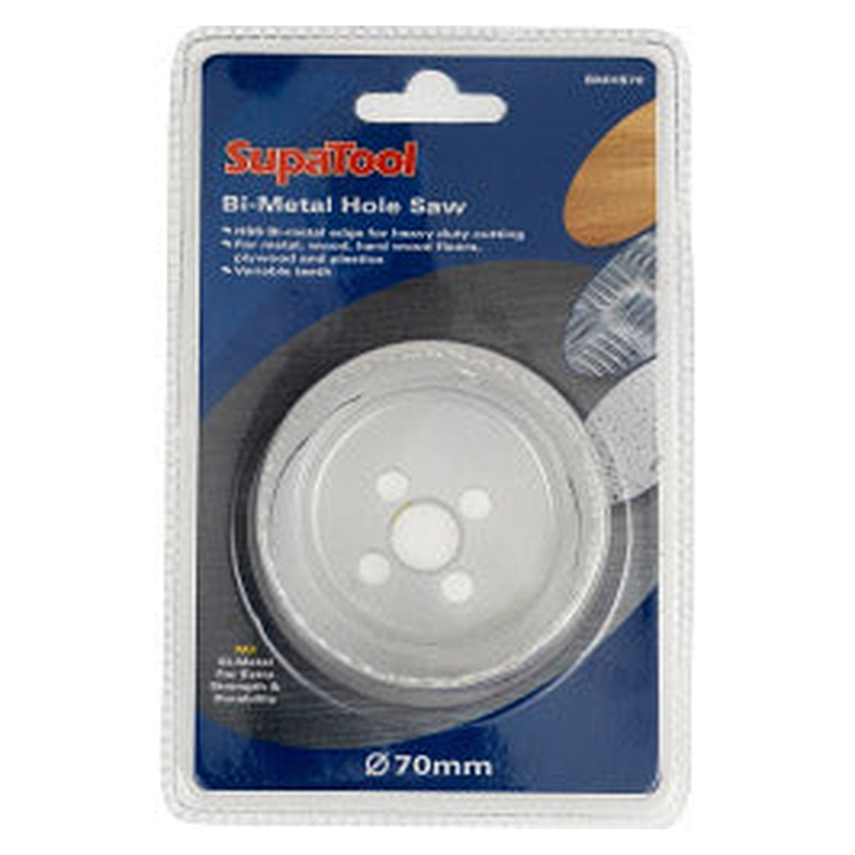 SupaTool 70mm bi-metal hole saw