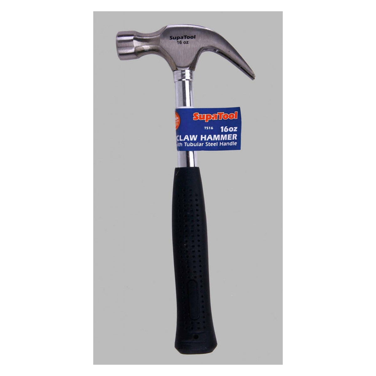 SupaTool 16oz tubular steel claw hammer