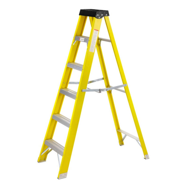 SupaTool 6 tread fibreglass stepladder